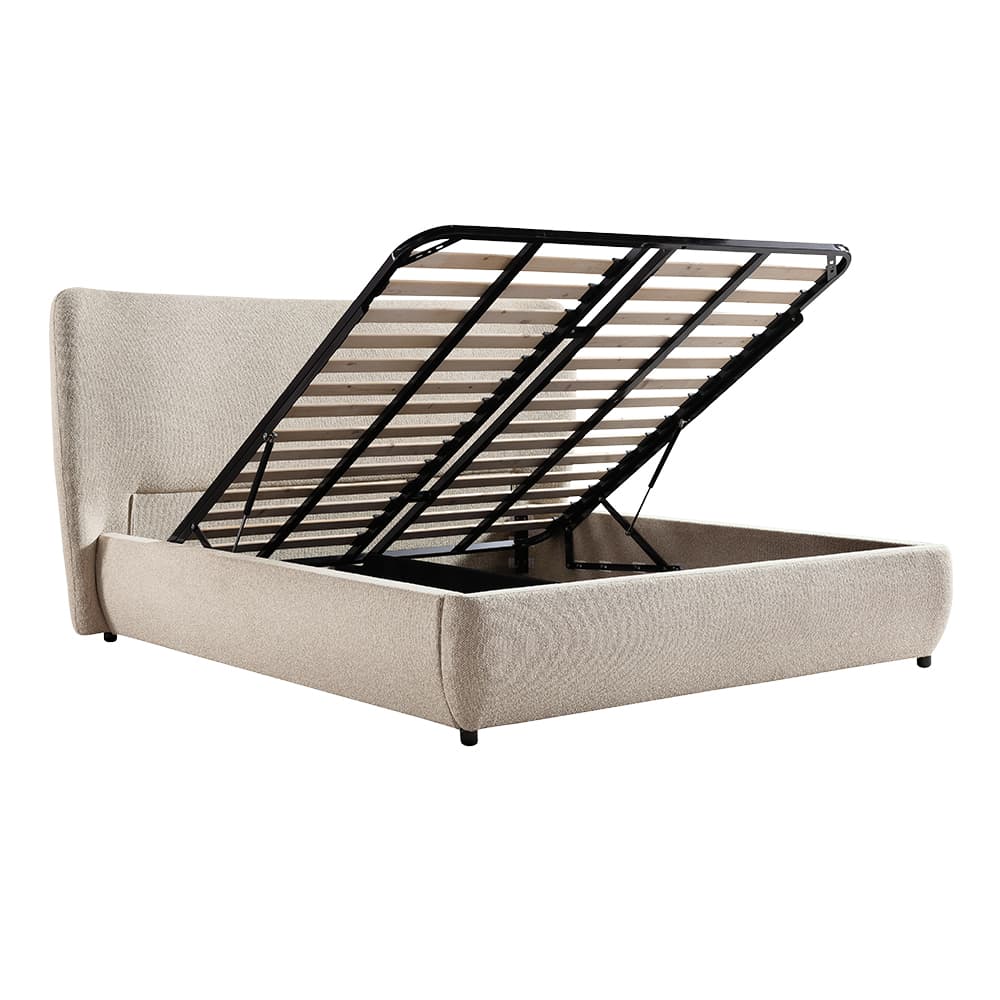 DOMINO/180,เตียง 6ฟุตพื้นเตียงยกได้พร้อมที่เก็บของ-3