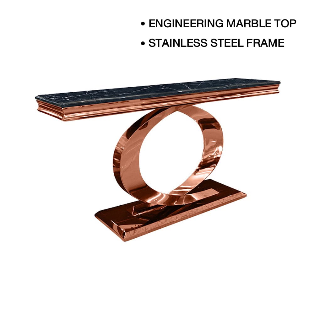 MENDIOLA-RG/140 MARBLE,โต๊ะคอนโซล