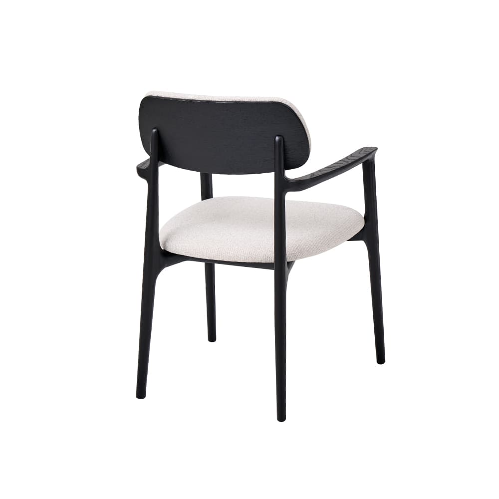 HALDEN,เก้าอี้รับประทานอาหารพร้อมท้าวแขน-4