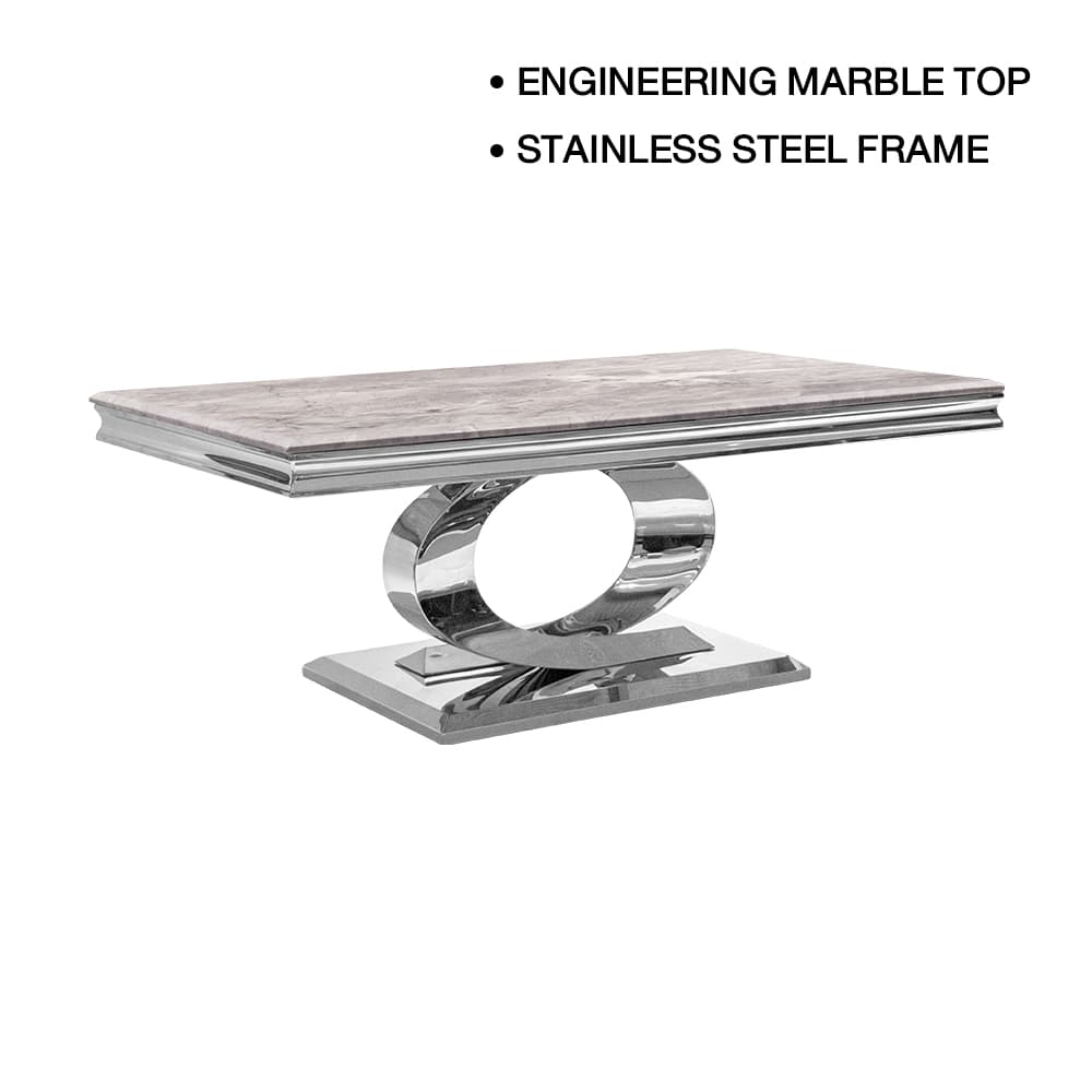 MENDIOLA-CH/130 MARBLE,โต๊ะกลาง