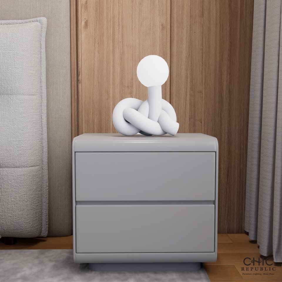 TRELLO,ตู้ข้างเตียงพร้อม USB และไฟส่องสว่าง-8