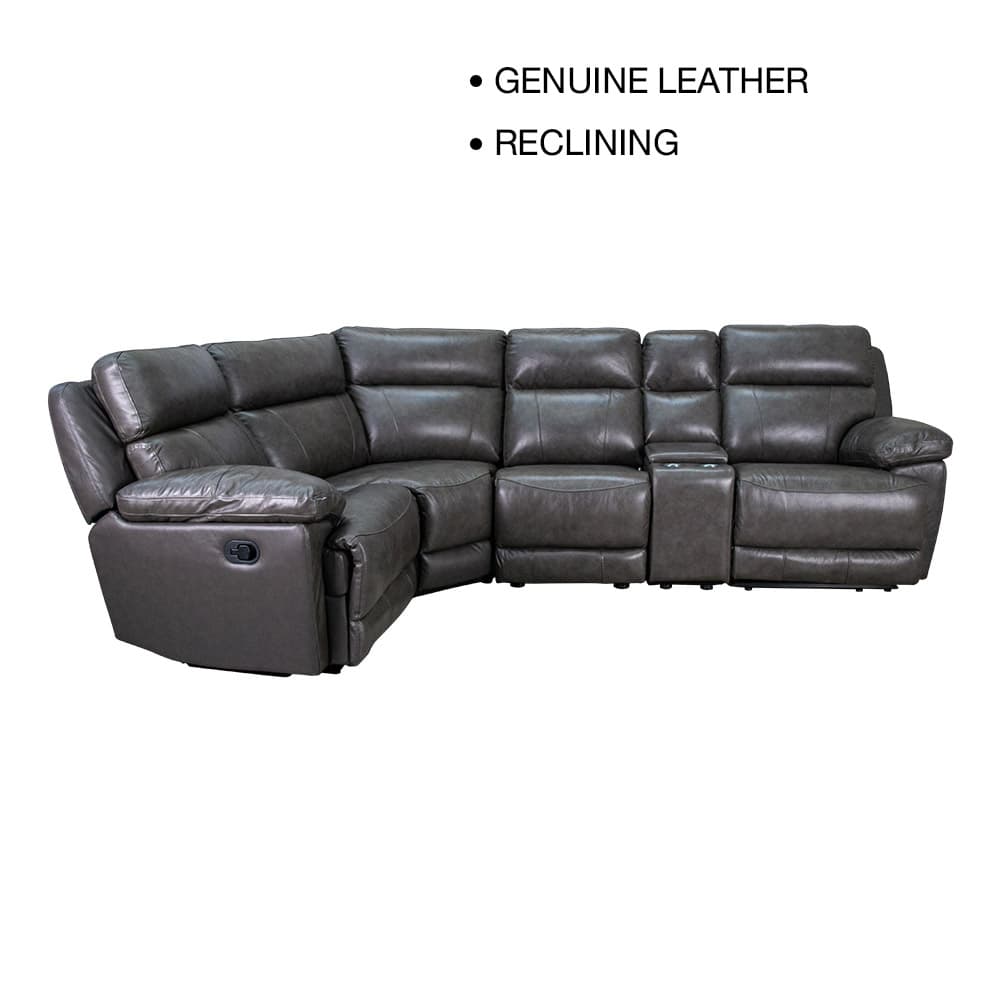 HICKORY/RR-L,โซฟาปรับเอนนอนเข้ามุม/ปรับด้วยมือ