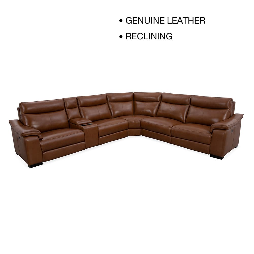 BROMPTON/RRRM-L,โซฟาปรับเอนนอนเข้ามุมด้านซ้ายไฟฟ้า