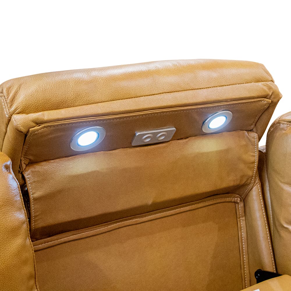 FOSTER/3RRM,โซฟาปรับเอนนอน 3 ที่นั่ง/ปรับด้วยไฟฟ้า-5