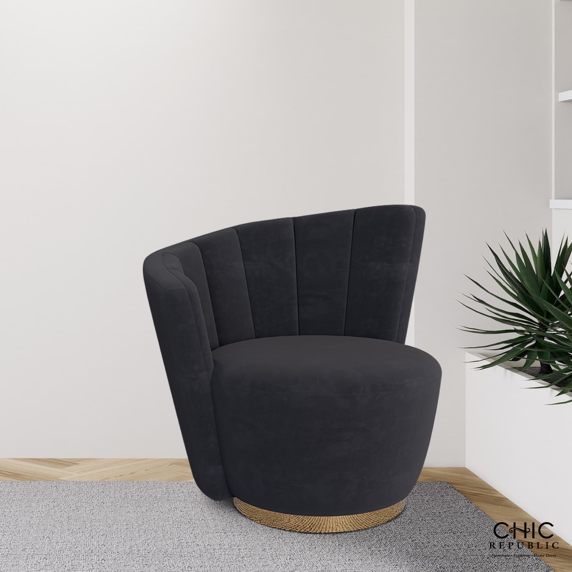 ANGELWING/L-1,โซฟา 1 ที่นั่งแบบหมุนได้-7