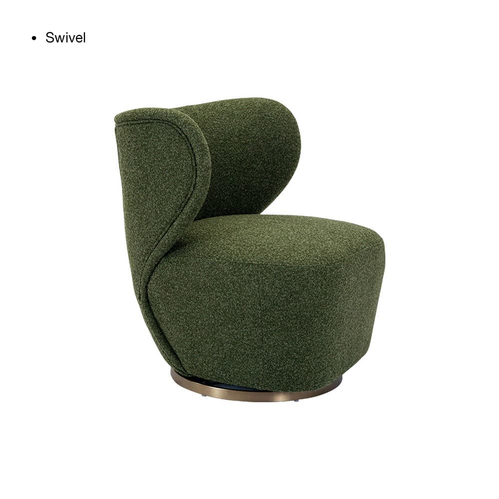 FERRI/1,โซฟา 1 ที่นั่งแบบหมุนได้