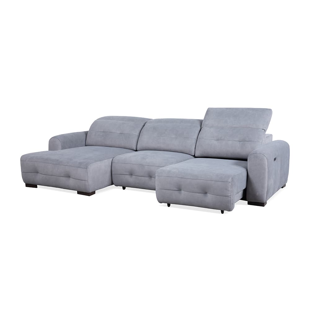 BRICK/R,โซฟาปรับขยายที่นั่งได้ตัว L ด้านขวา/ไฟฟ้า-2