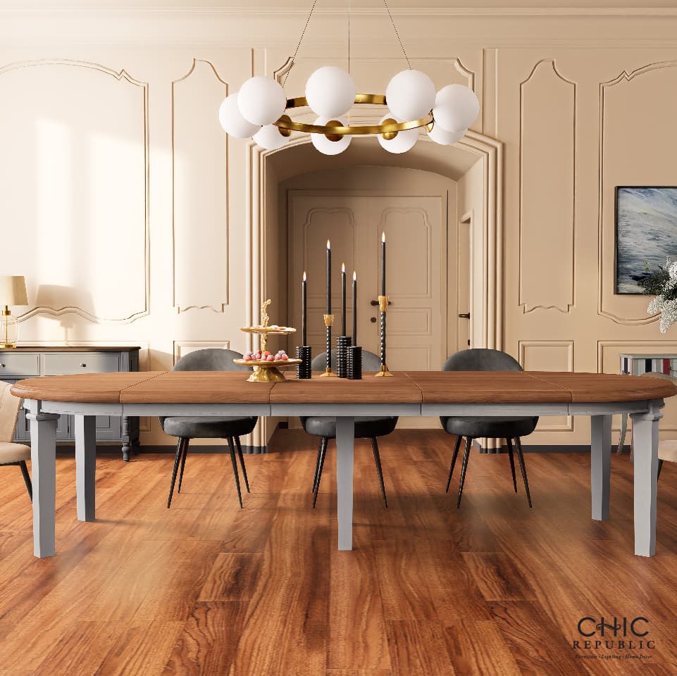 RENA/130-310,โต๊ะอาหาร ปรับความยาวได้-5