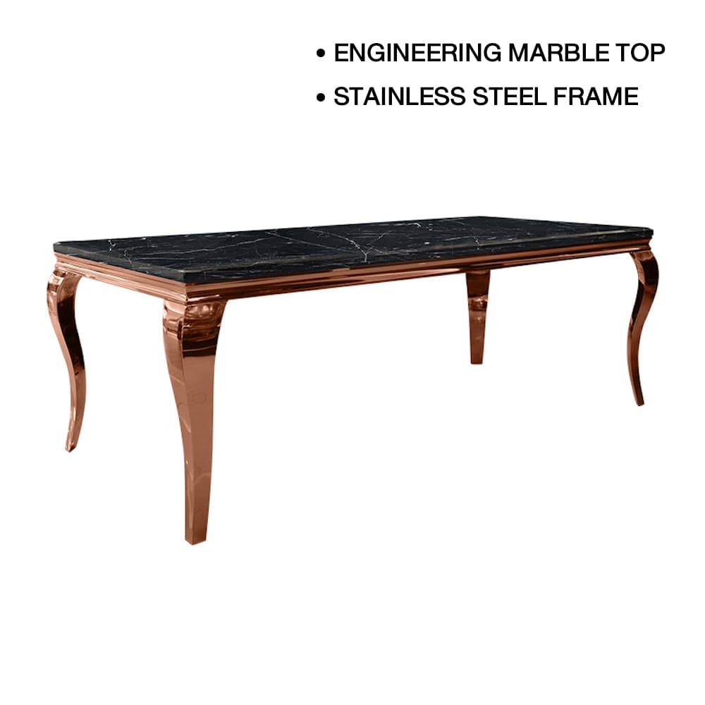 SANTIAGO-RG/220 MARBLE,โต๊ะอาหาร