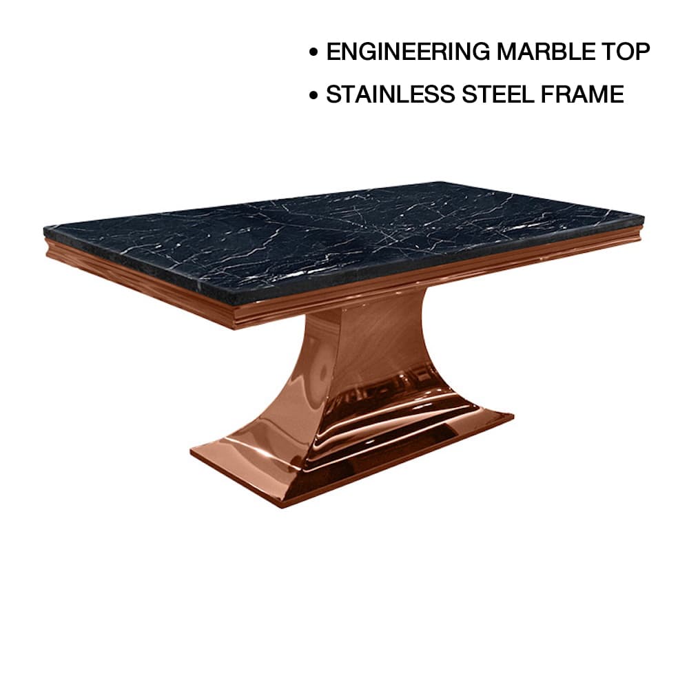 HERNANDEZ-RG/180 MARBLE,โต๊ะอาหาร