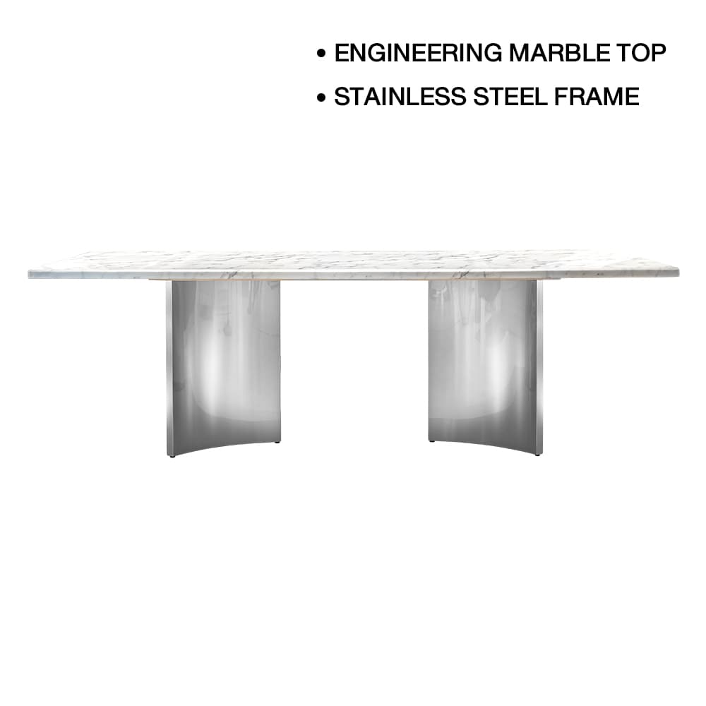 AEOLUS-CH/240 MARBLE,โต๊ะอาหาร