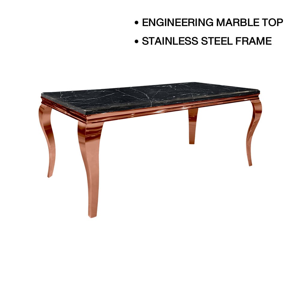 SANTIAGO-RG/180 MARBLE,โต๊ะอาหาร