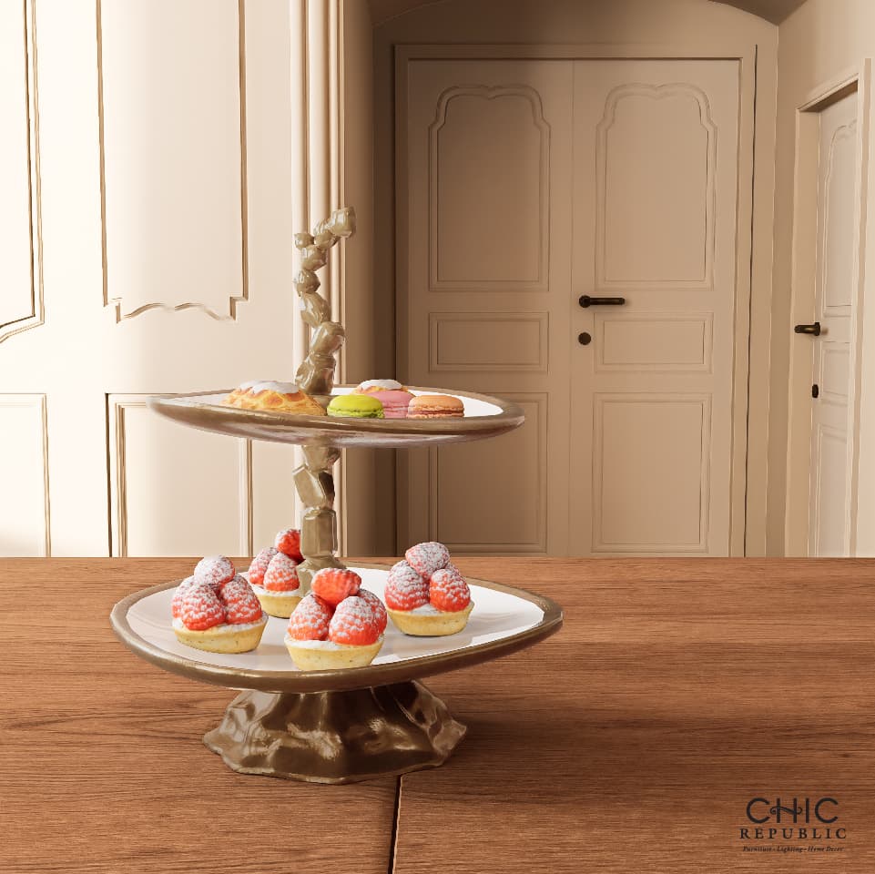 BETTA/37,ชั้นวางเค้ก 2 ชั้น-4