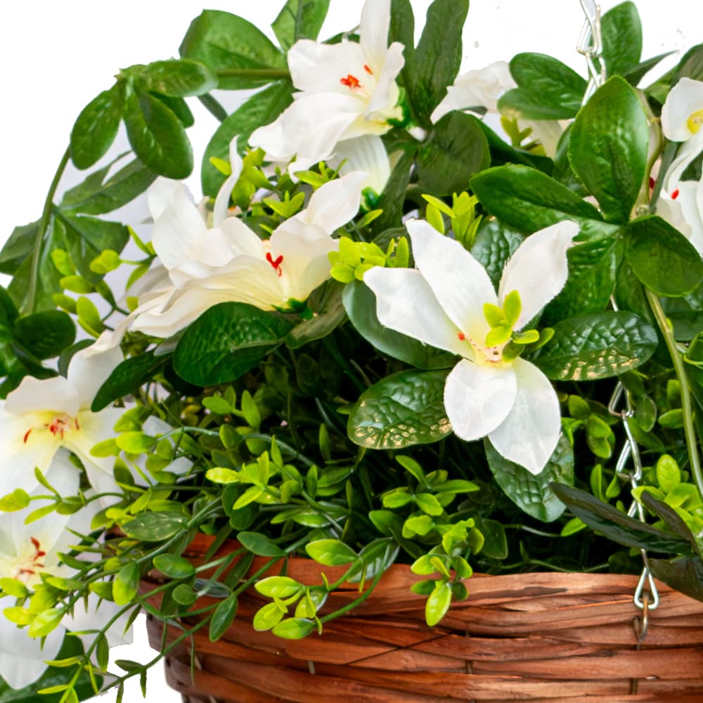 AZALEA,ดอกไม้ประดิษฐ์ในตะกร้า-2