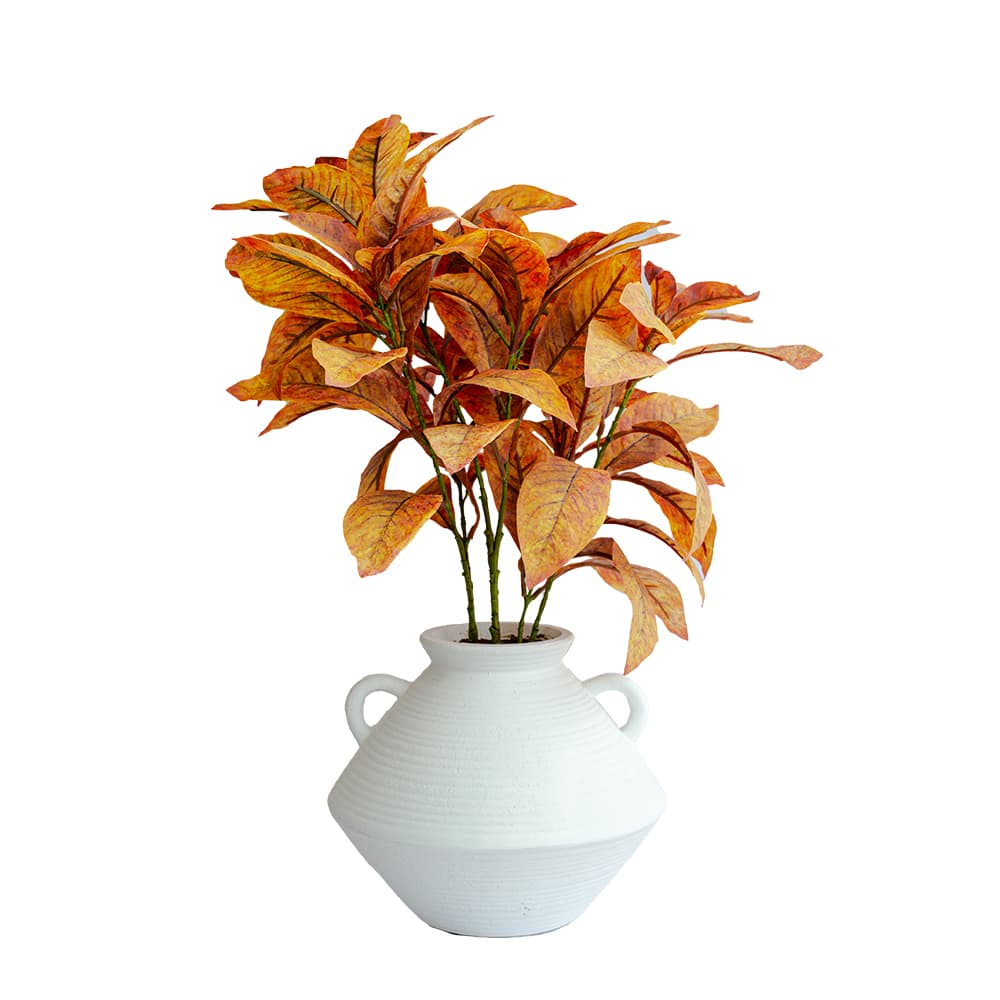 CROTON,ต้นครอตอนประดิษฐ์ในแจกัน