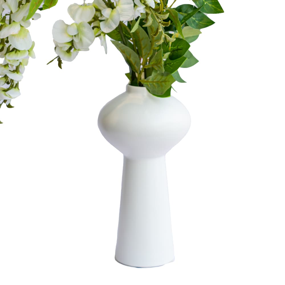 WISTERIA AND LEAVES,ดอกไม้ประดิษฐ์ในแจกัน-2