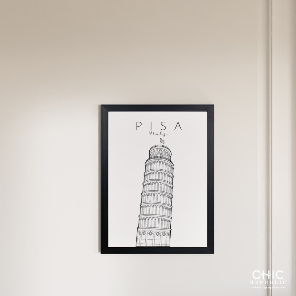 TOWER OF PISA/45x60,ภาพติดฝาผนัง-2