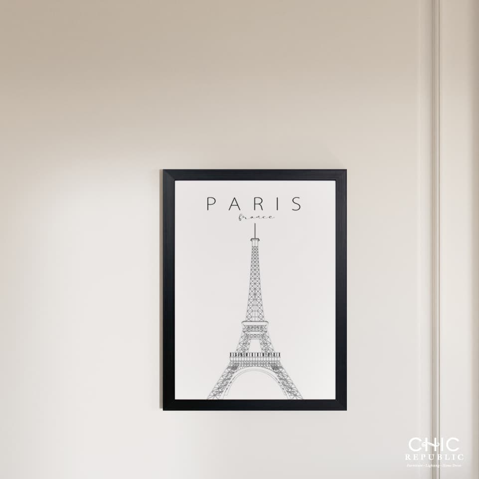 LA TOUR EIFFEL/45x60,ภาพติดฝาผนัง-2