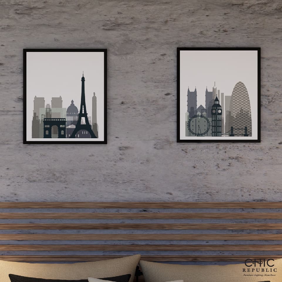 EIFFEL II/40x50,ภาพติดฝาผนัง-2