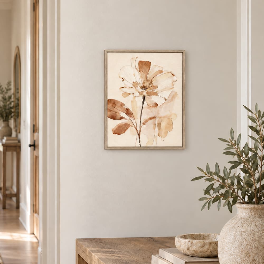BROWN WHISPER/40x50,ภาพติดฝาผนัง