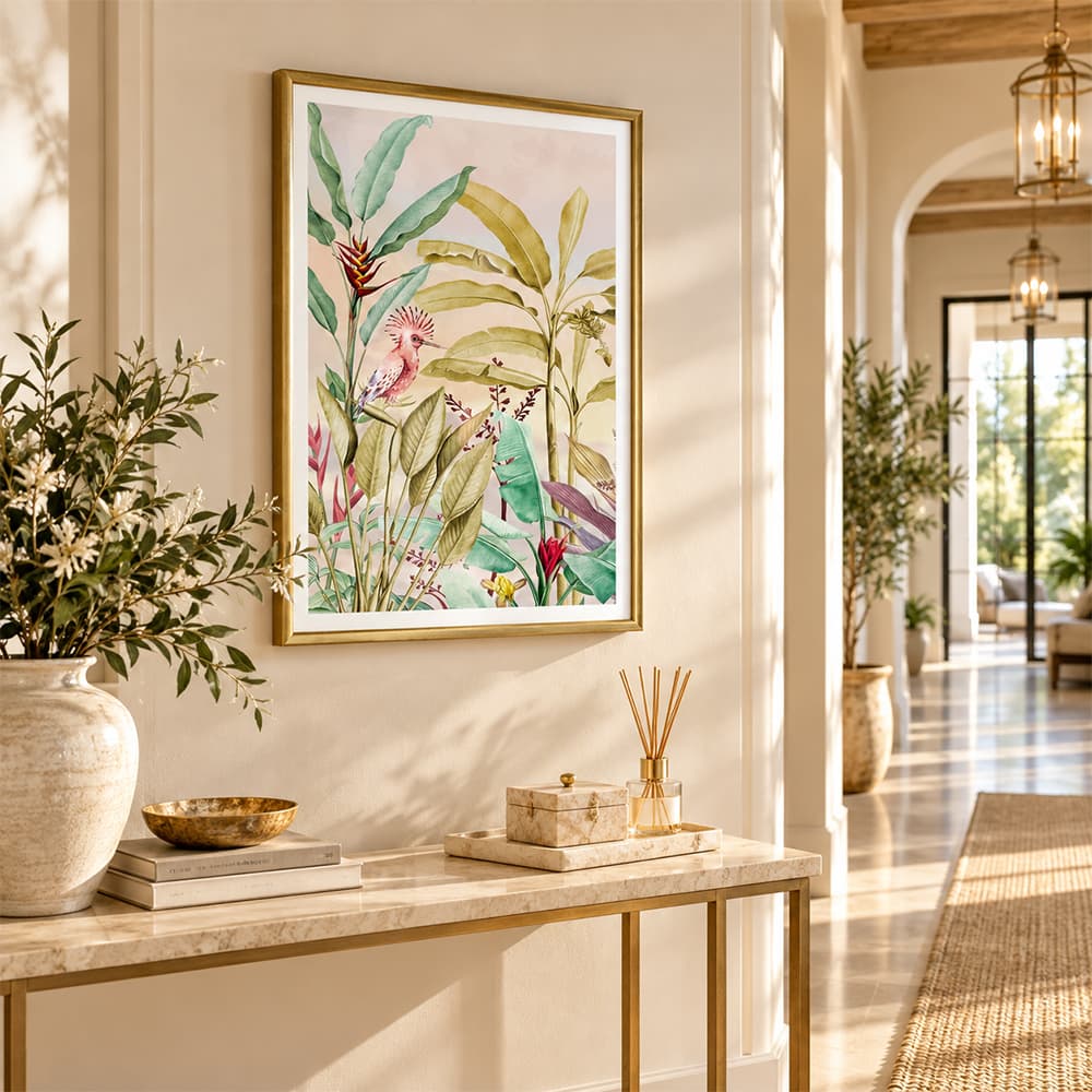 TROPIC A/50x70,ภาพติดฝาผนัง