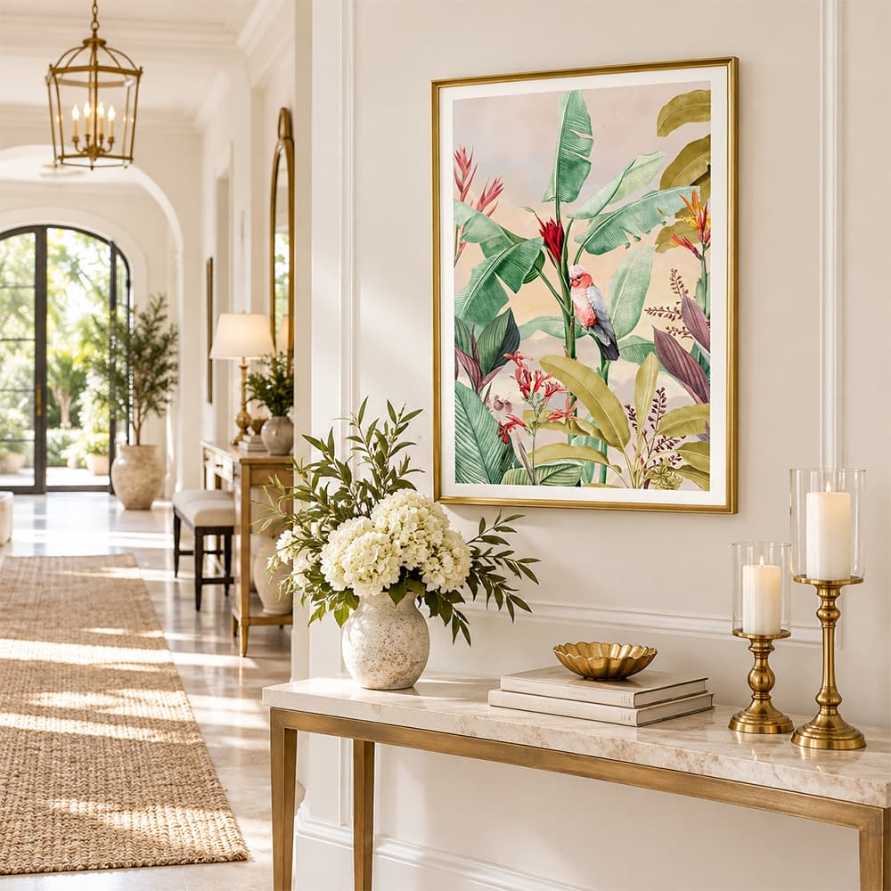 TROPIC B/50x70,ภาพติดฝาผนัง