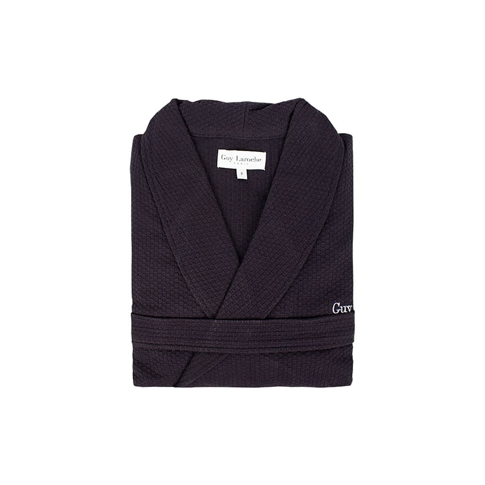 HG005LRK เสื้อคลุมอาบน้ำ กีลาโรช สีดำ