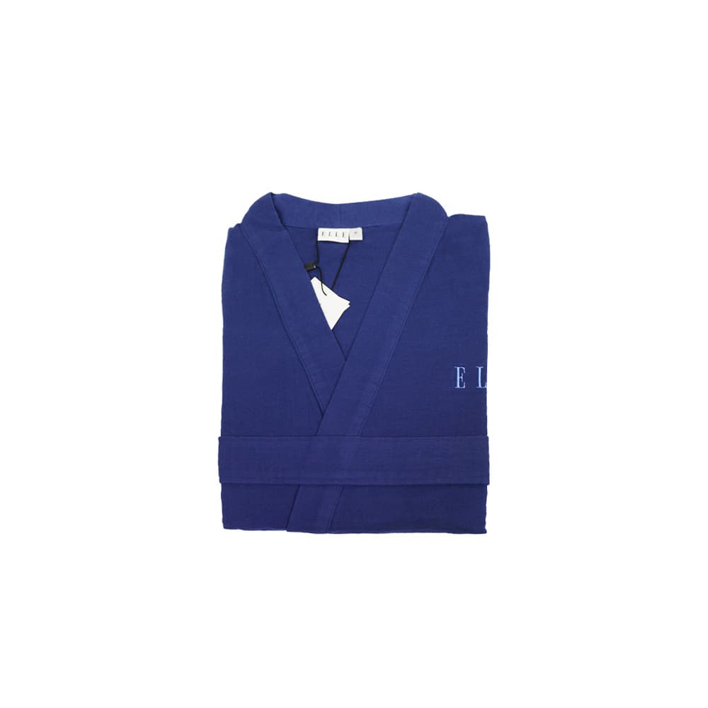 เสื้อคลุมอาบน้ำ แอล สีน้ำเงิน