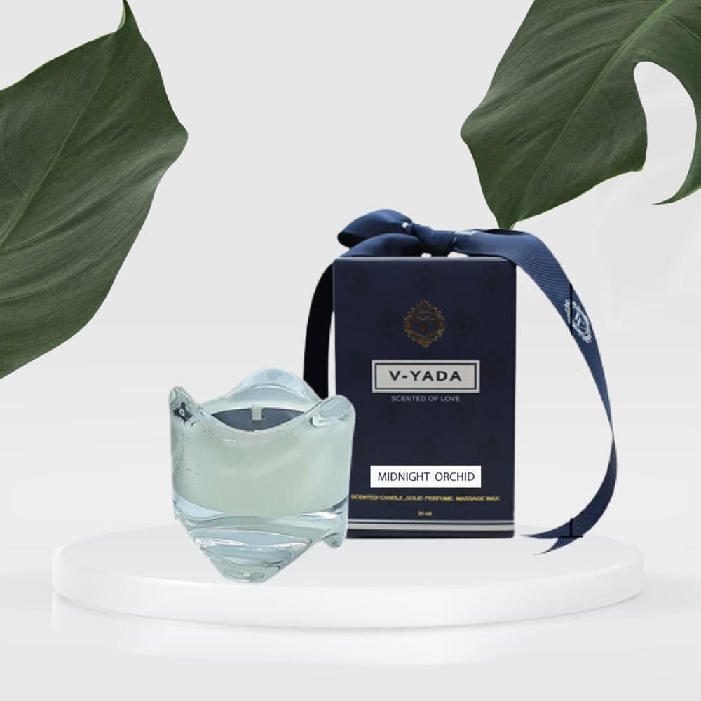 เทียนหอม กลิ่น ดอกกล้วยไม้ /35 มล.