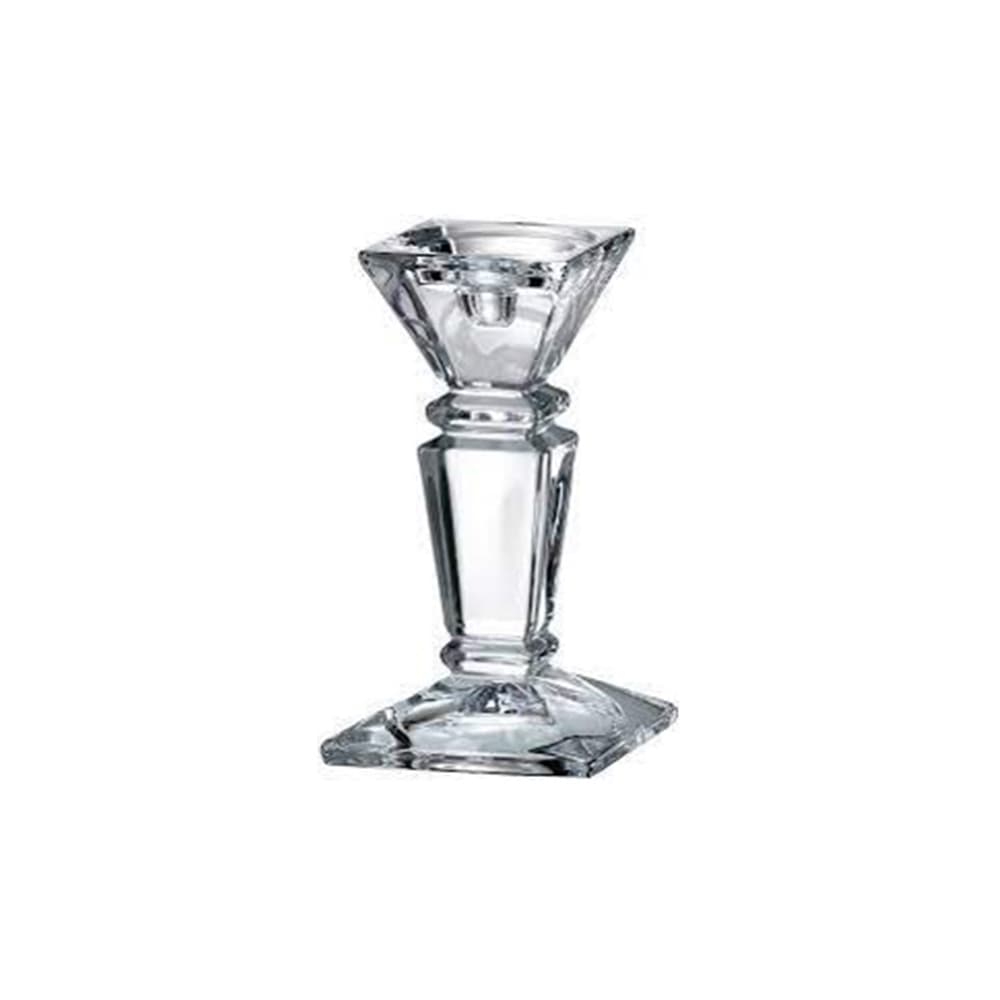 โบฮีเมี่ยน เชิงเทียนเสาสี่เหลี่ยมเกลี้ยงเล็ก 20 ซม