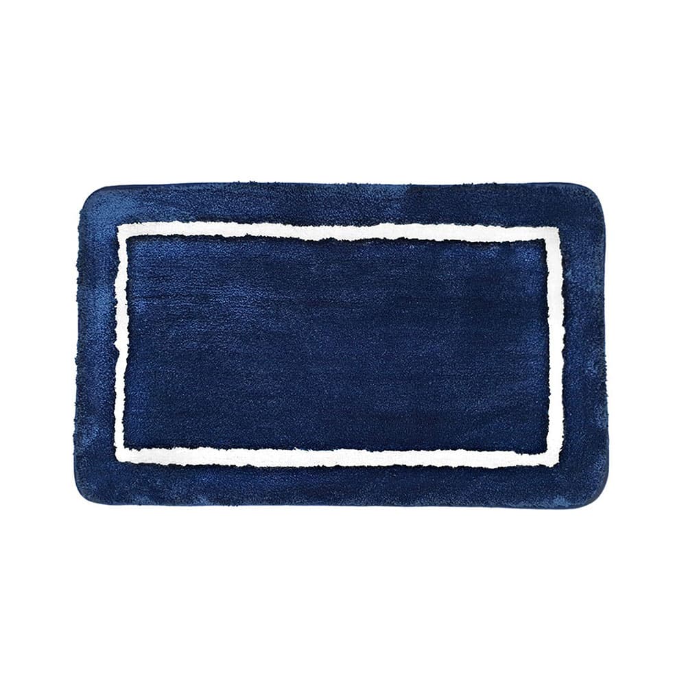 ยูทาห์ พรมเช็คเท้า/สีกรมท่า 45x70