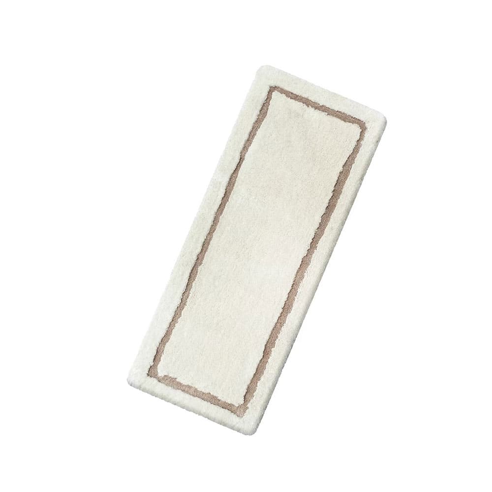 ยูทาห์ พรมปลายเตียง/สีครีม 50x120