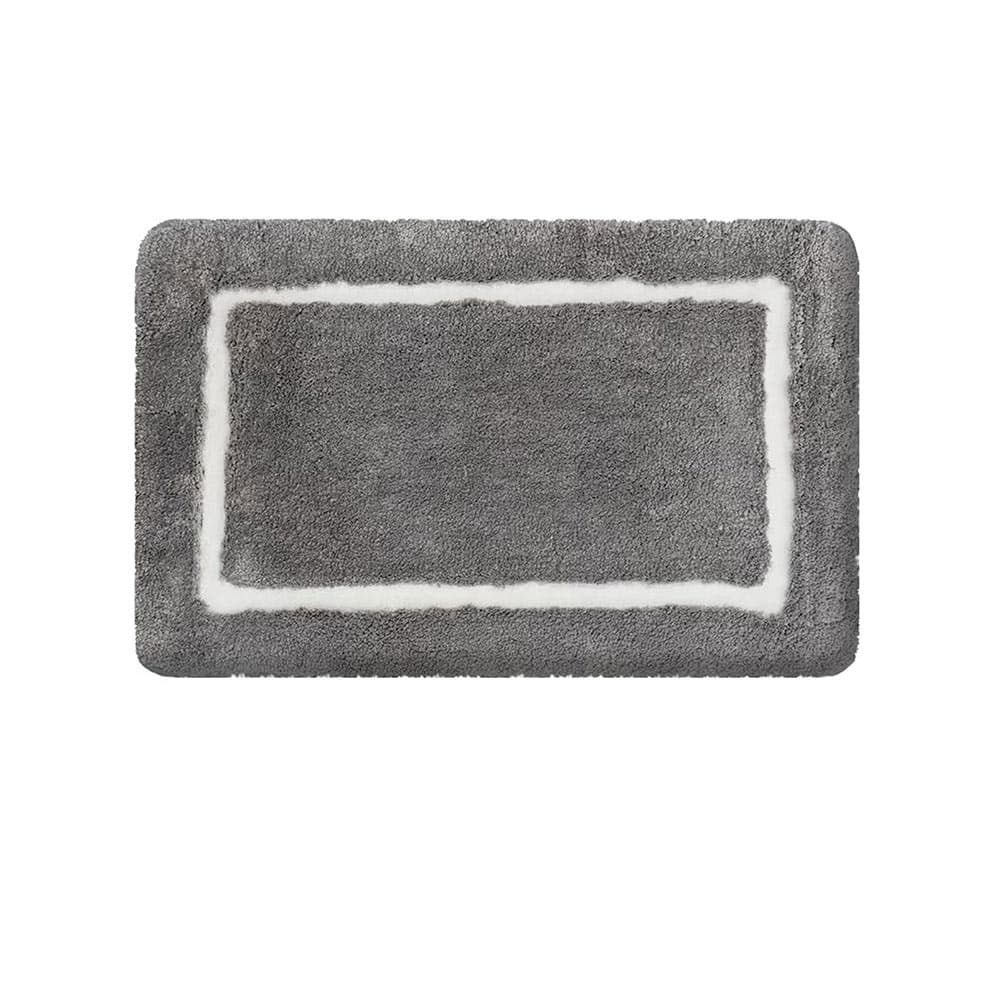 ยูทาห์ พรมเช็คเท้า/สีเทา 45x70