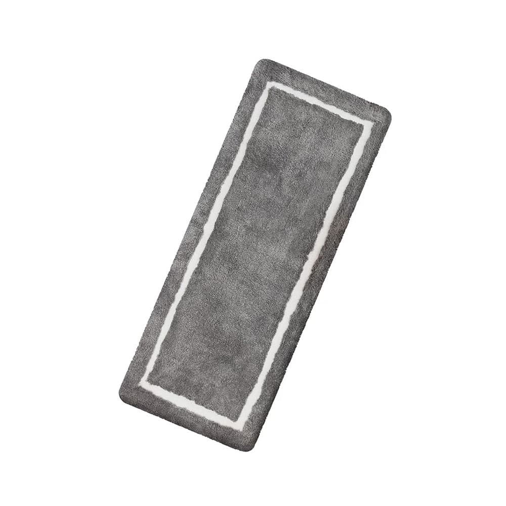 ยูทาห์ พรมปลายเตียง/สีเทา 50x120