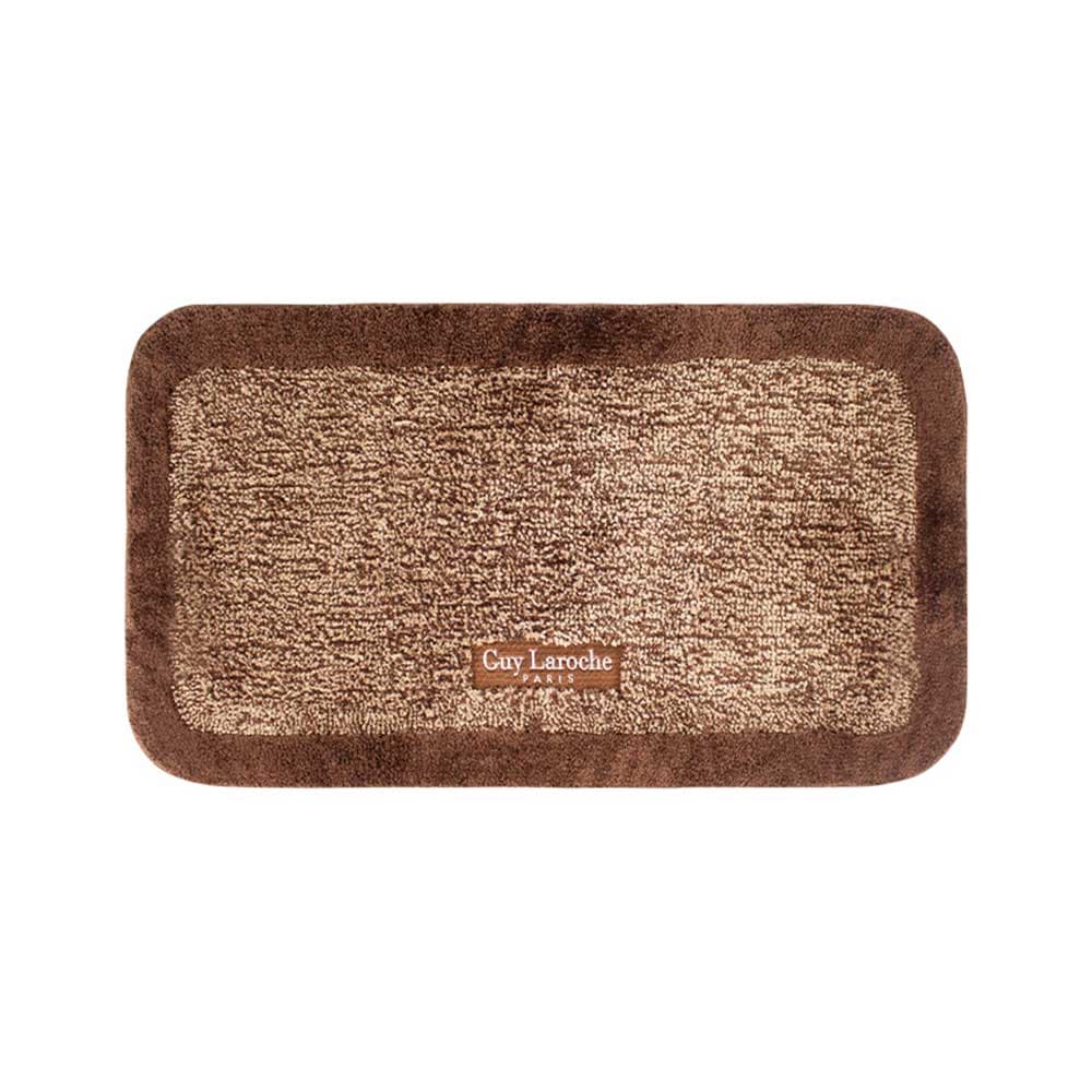 CGM046BR พรมเช็ดเท้า กีลาโรช สีน้ำตาล 40X70