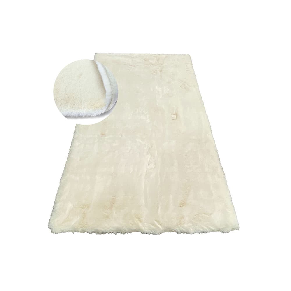 พรม รุ่นแบมบี้ สีครีม/120x160 ซม.