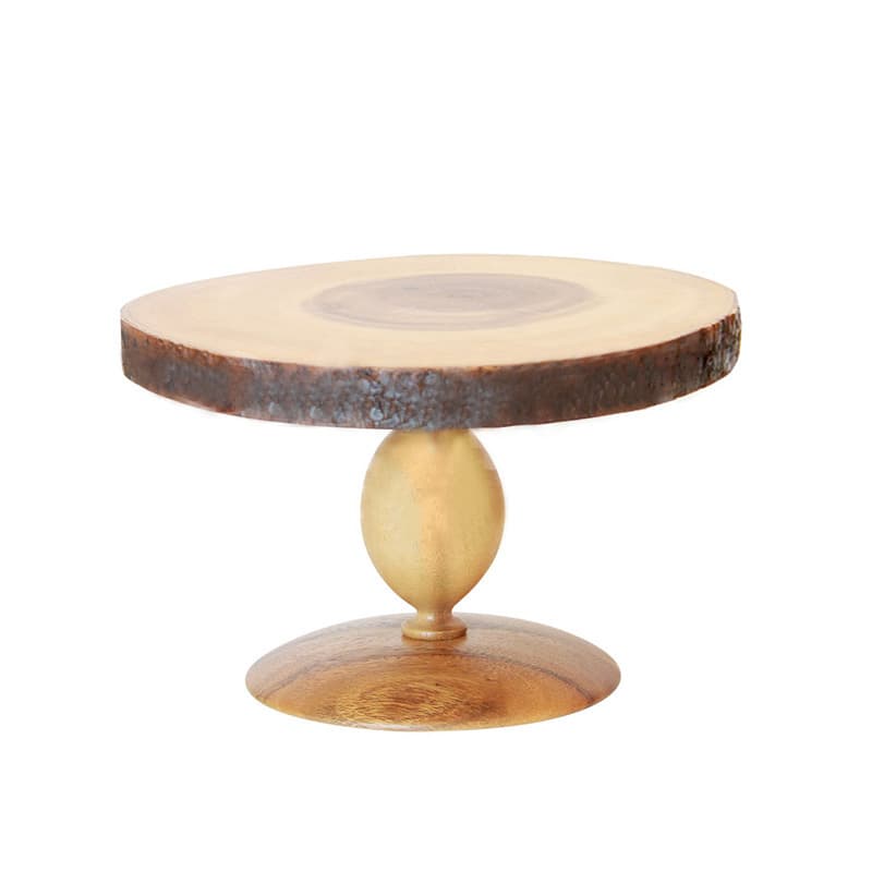 NT115 ที่วางเค้กเปลือกไม้/H19 CM