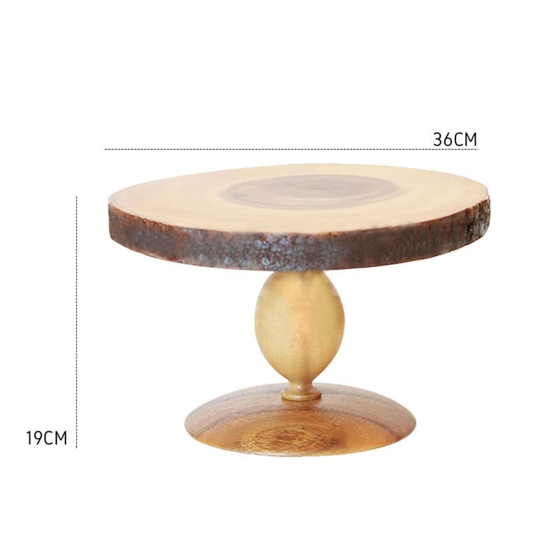NT115 ที่วางเค้กเปลือกไม้/H19 CM-2