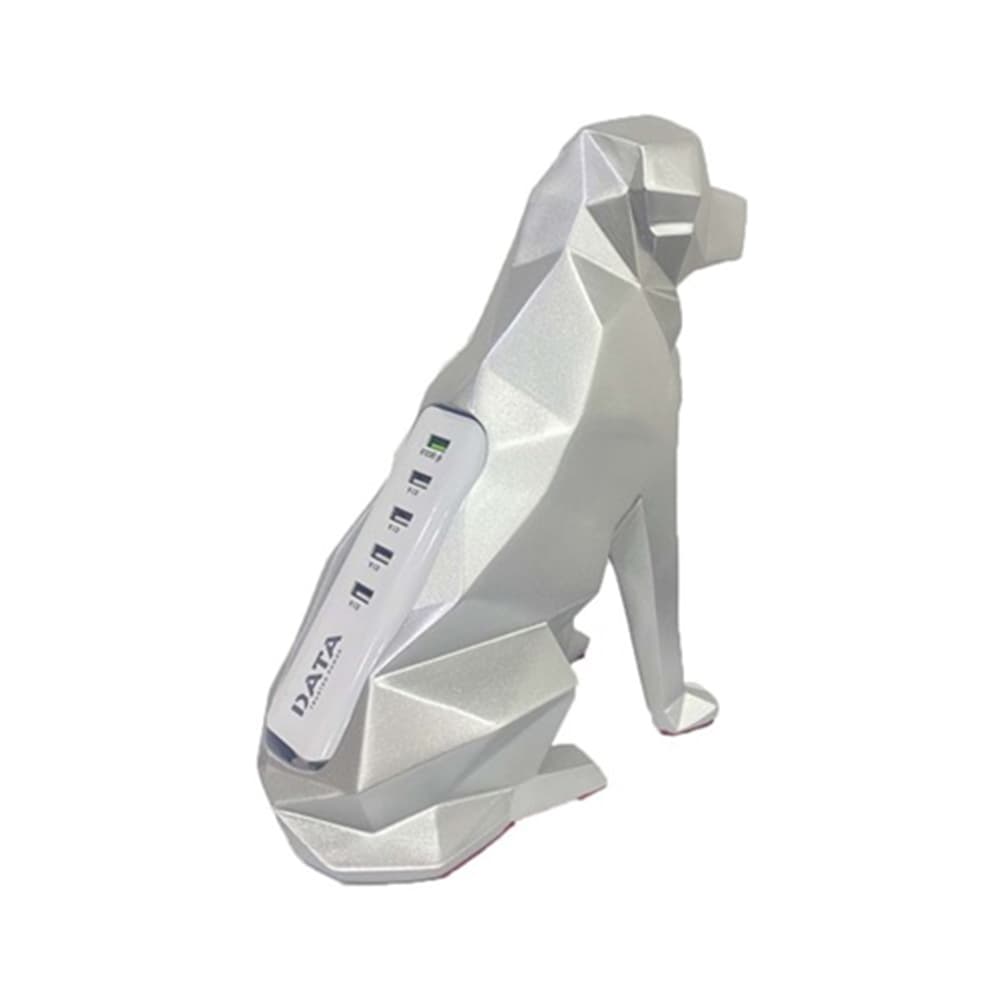 ลาบราดอร์ (สีเงิน) USB 5 ช่อง