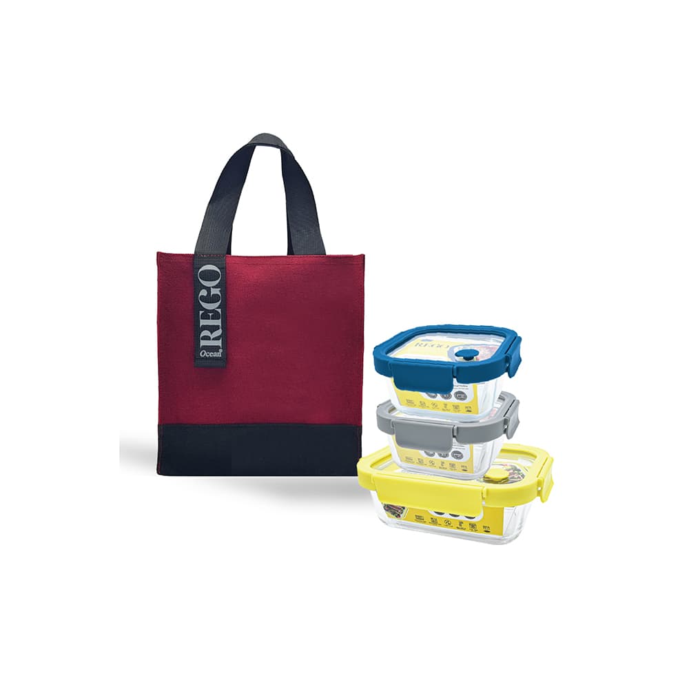 REGO HAPPY KIT RED POPPIES/ชุดกล่องอาหาร