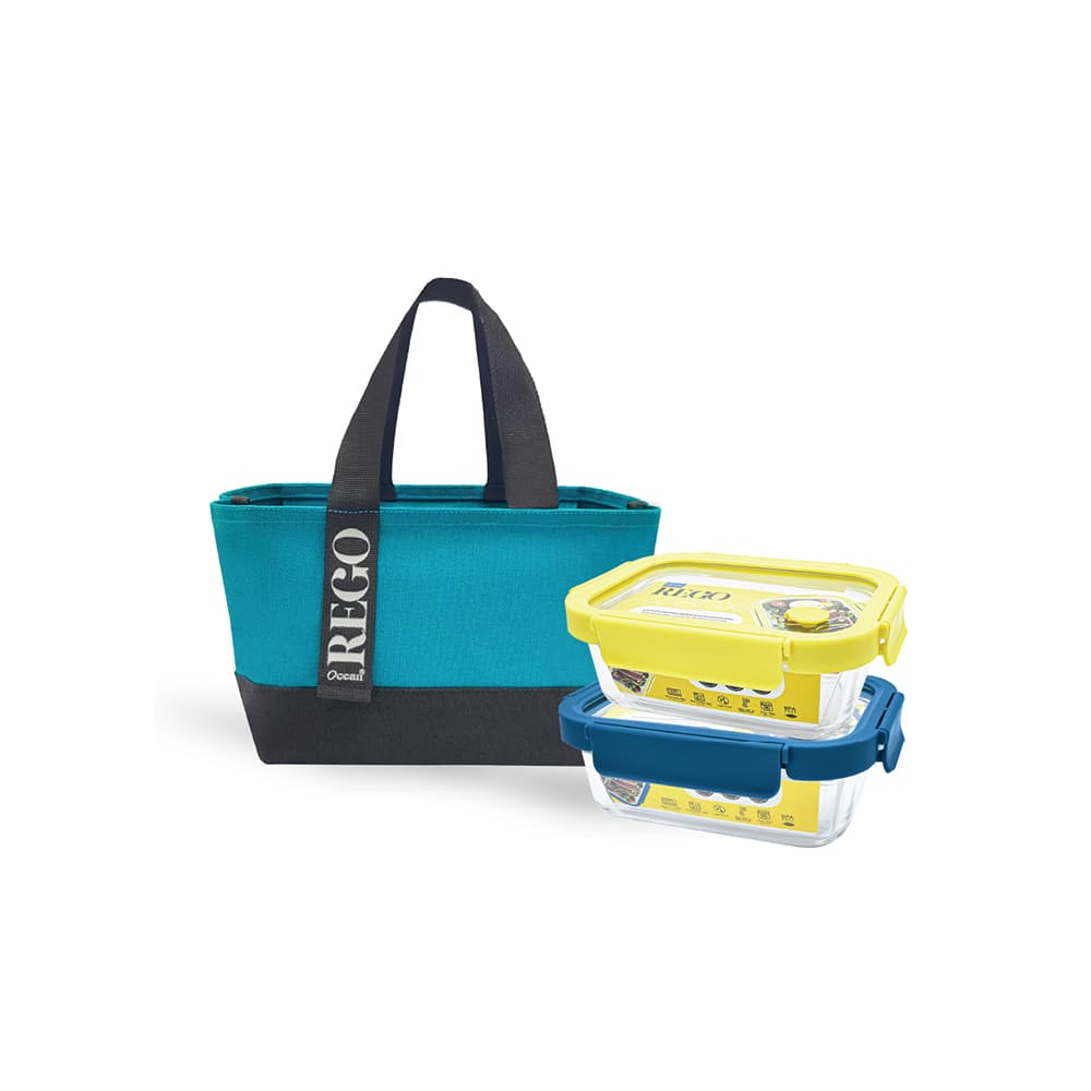 REGO HAPPY KIT BLUE OCEAN/ชุดกล่องอาหาร