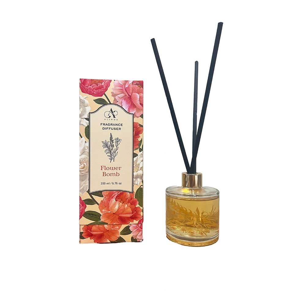 ก้านไม้หอมปรับอากาศ ฟลาวเวอร์ บอมบ์ /200 มล.