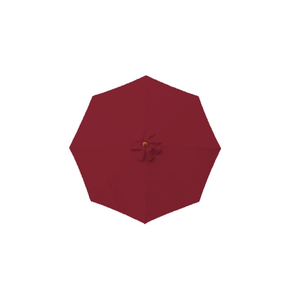 PARASOL-BURGUNDY/2M,ร่มสนามพร้อมฐาน-3