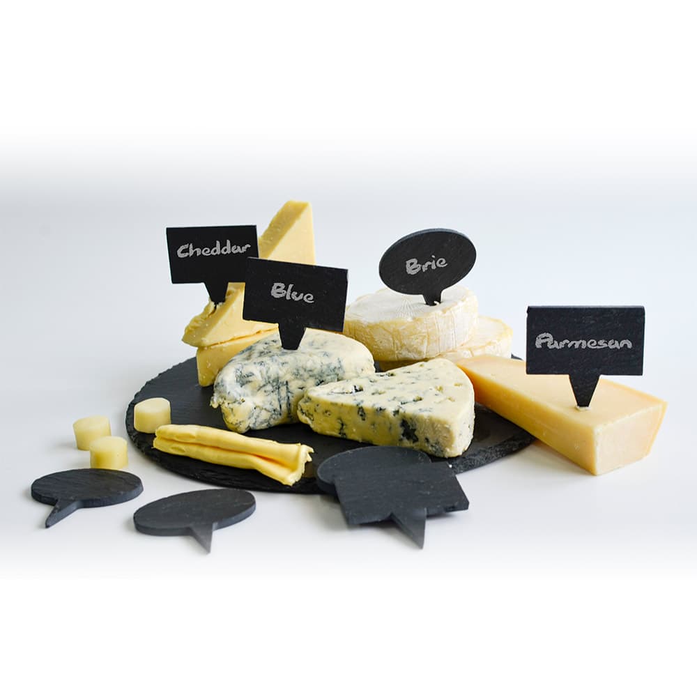 NT393 ป้ายหินสำหรับชีส กลม Set 4 ชิ้น-3