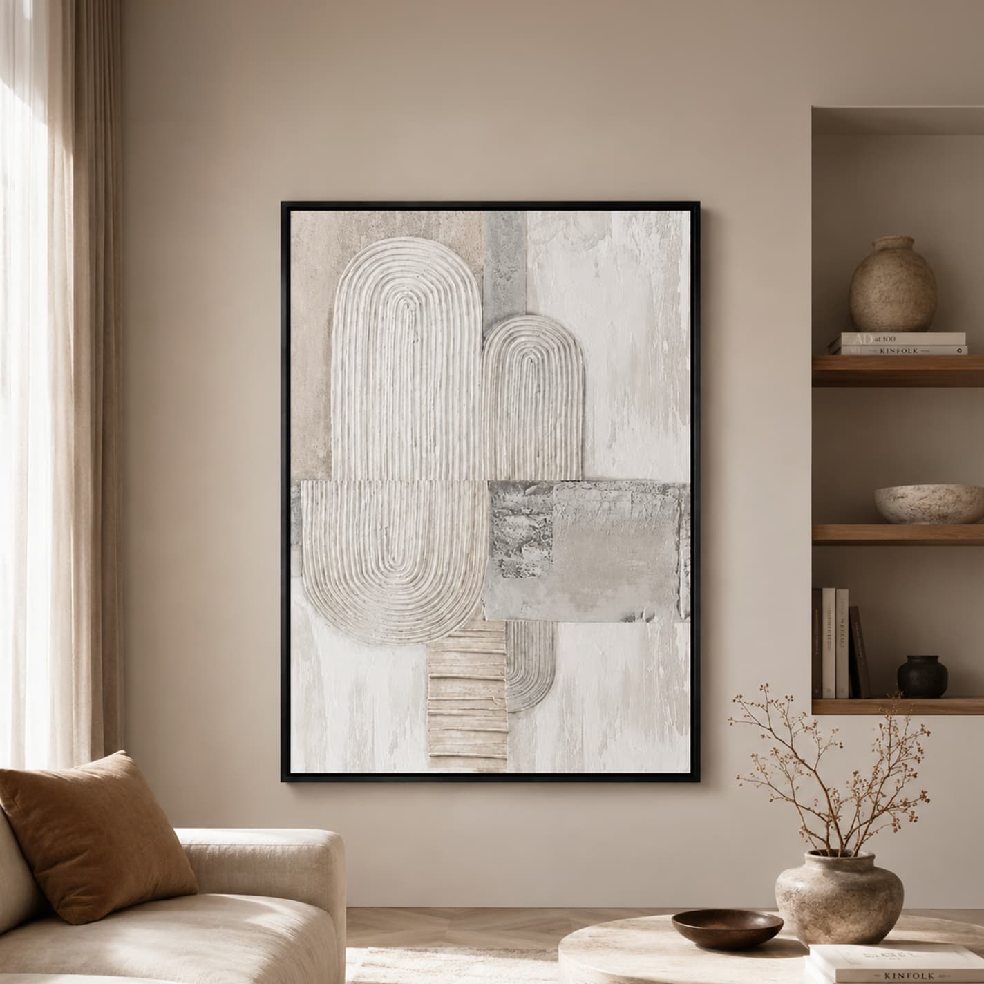 ABSTRACT-11/100x140,ภาพตกแต่งผนังพร้อมกรอบ