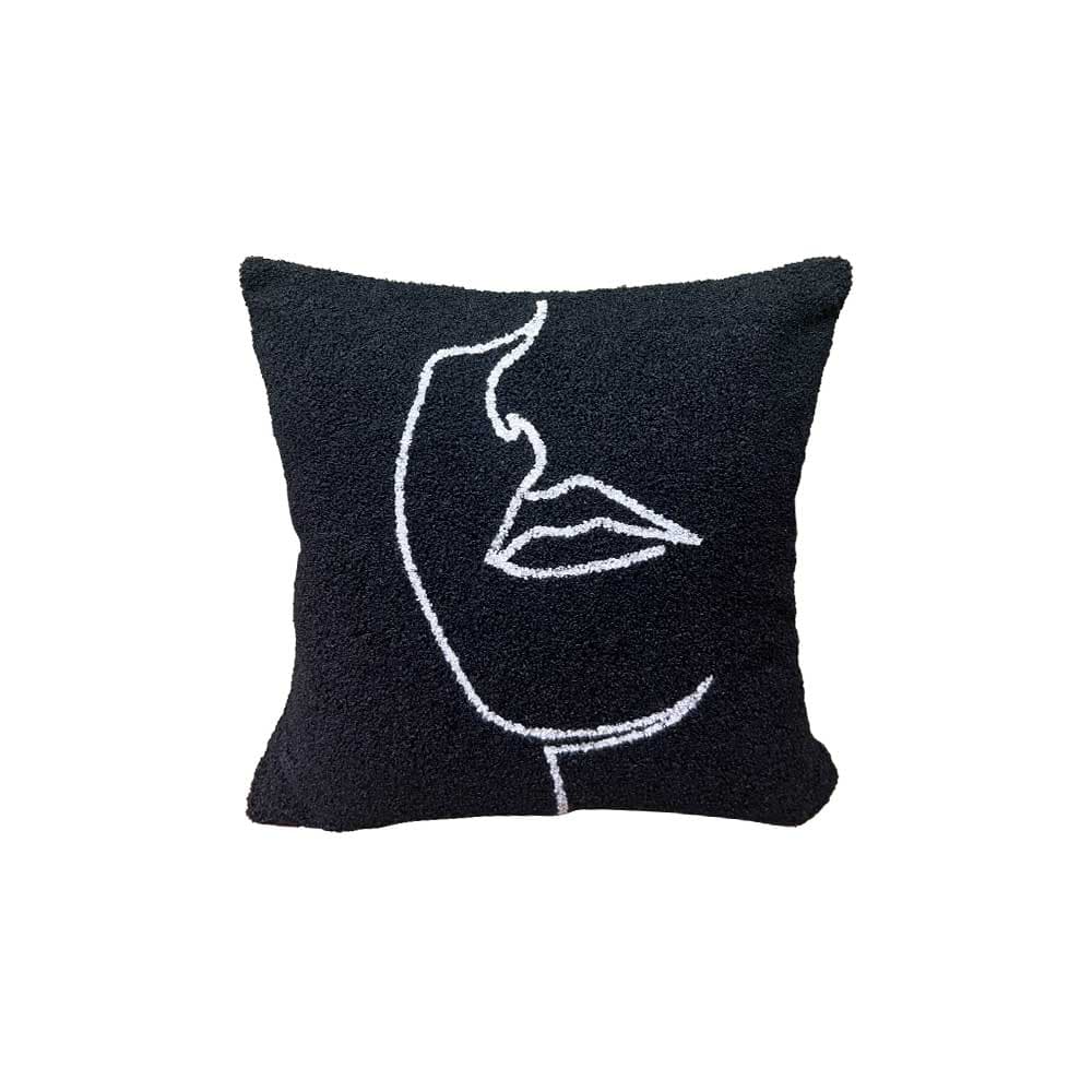 หมอนอิง รุ่นมอลลี่-01 สีดำ /45x45 ซม.