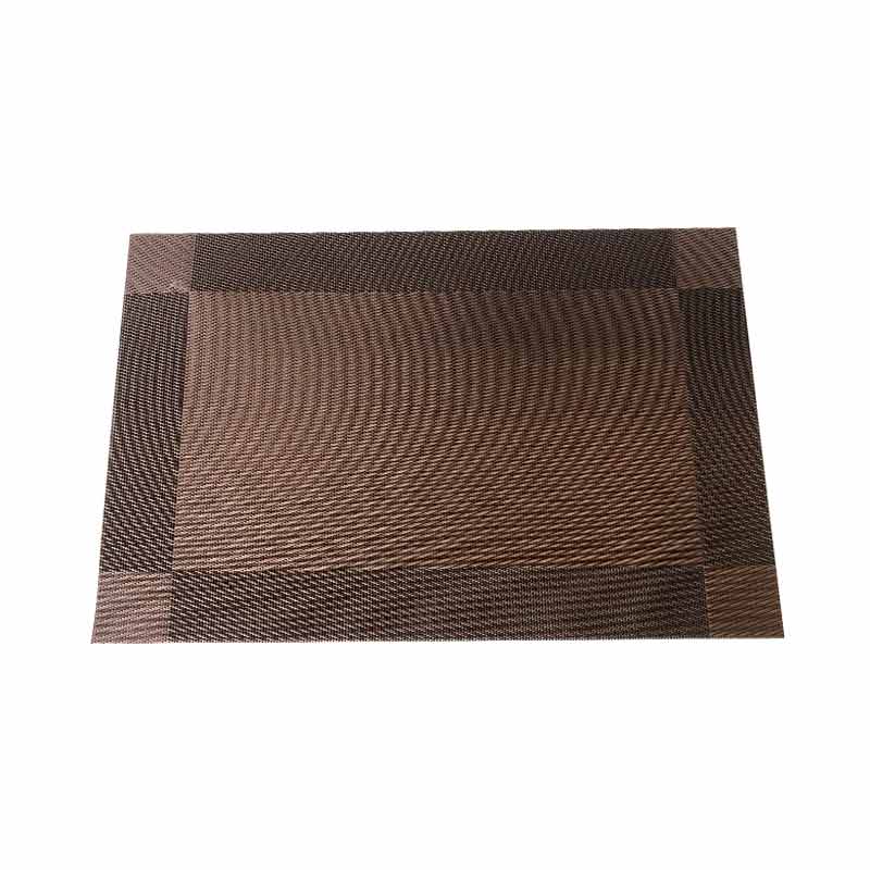 แผ่นรองจาน รุ่น มาร์เวล-สีน้ำตาล /45x30 ซม.
