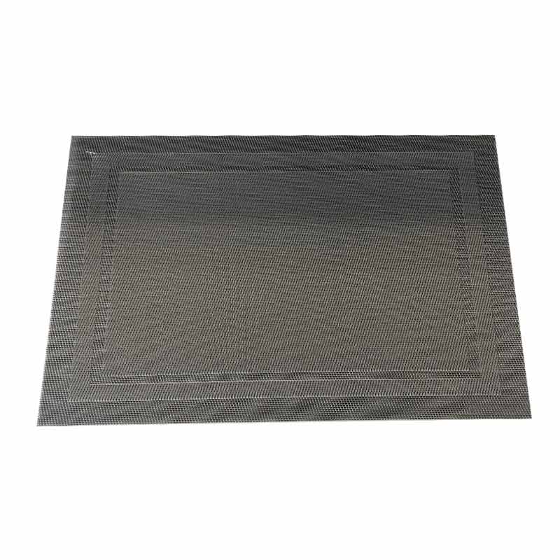 แผ่นรองจาน รุ่น โรบิท-สีเทา /45x30 ซม.