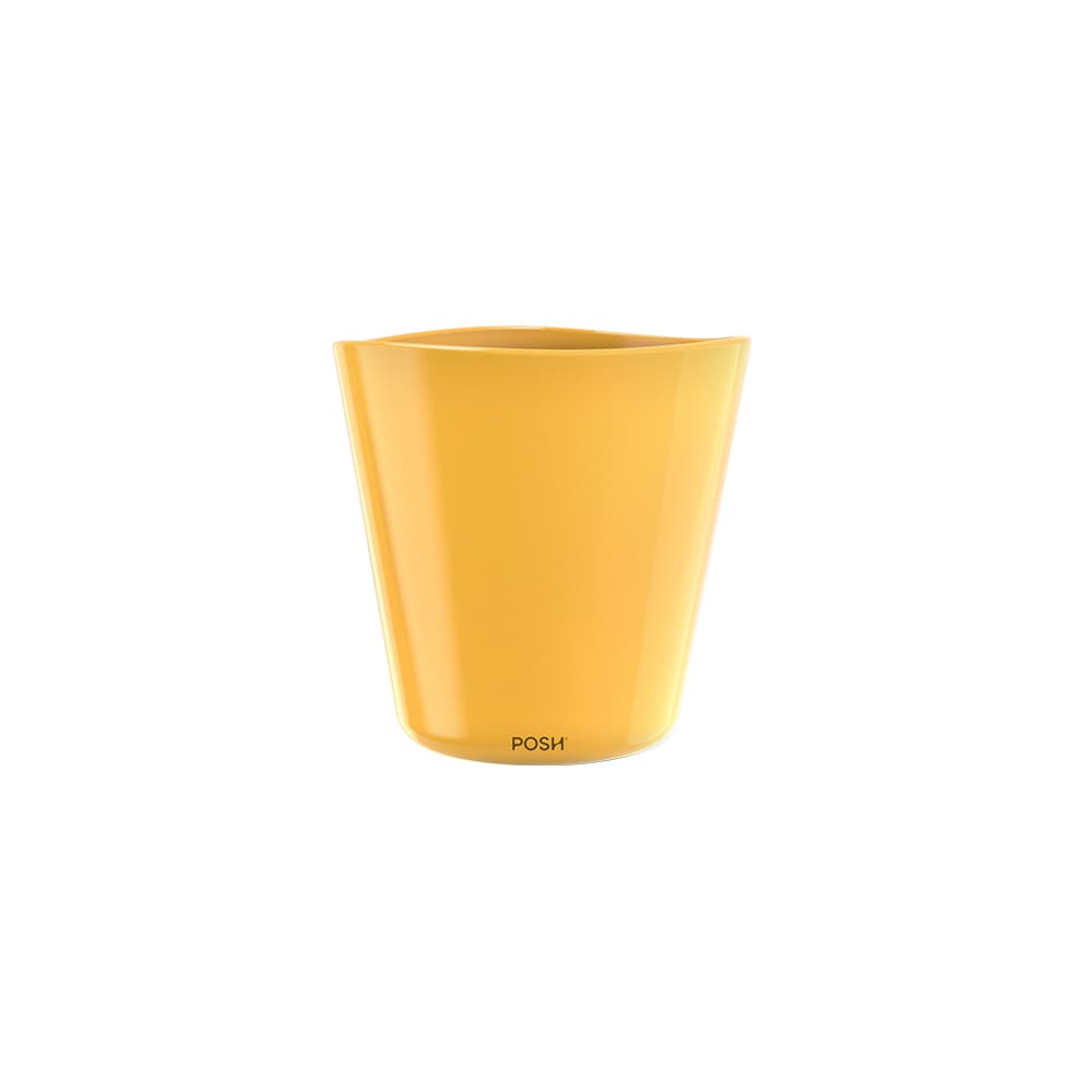 บรีโอ้ แก้วน้ำสีเหลืองดับเบิ้ลร็อค 345 มล. แพ็ค2