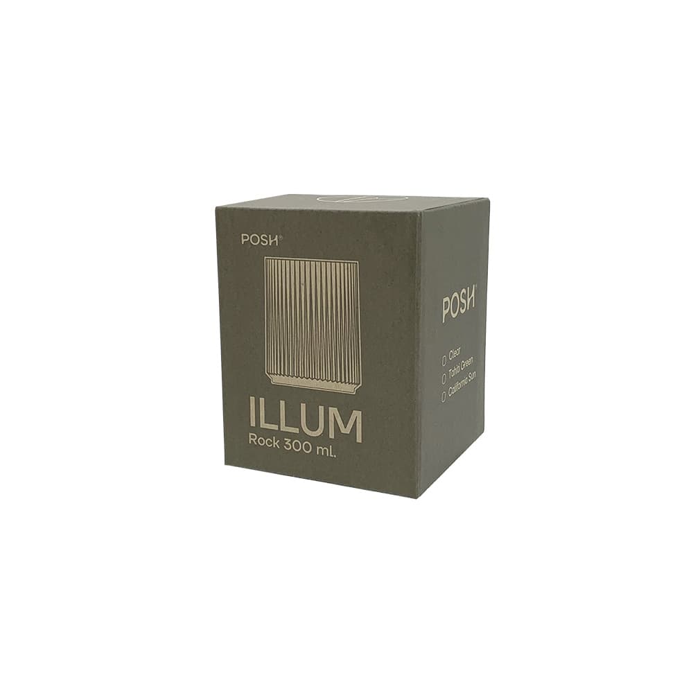 อิลลุม แก้วน้ำร็อคสีเขียว 300 มล.-2